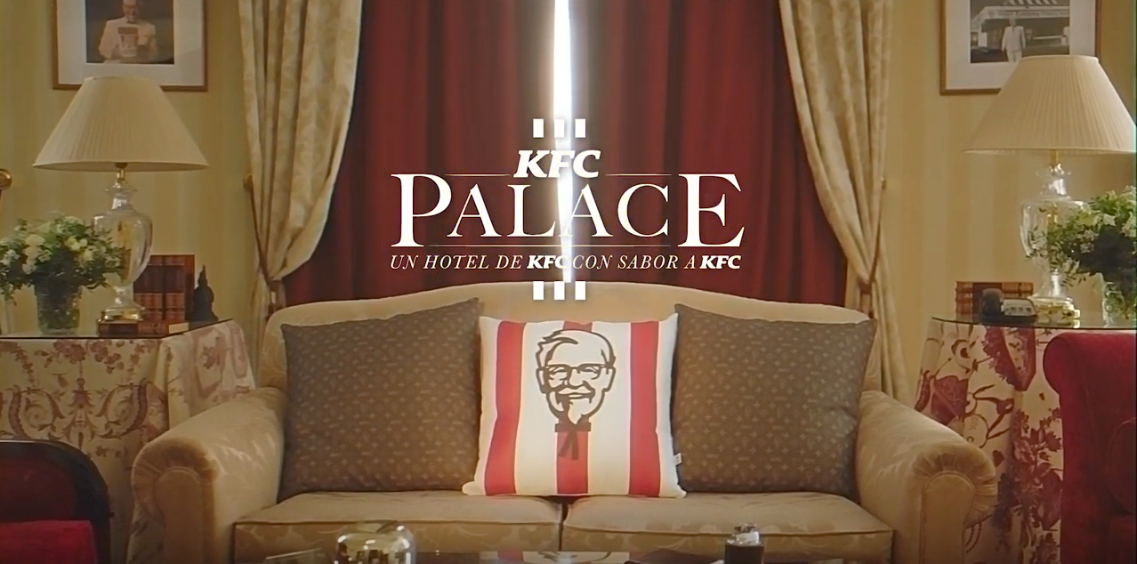 Since KFC represents hook-ups nowadays, Kentucky Fried Chicken will just book the hotel room for you!