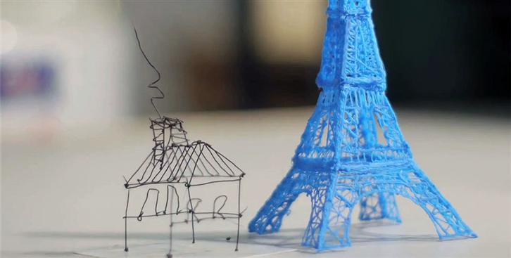 愛畫畫的你一定要試試這支 讓想像真實現形的「3D塗鴉筆」（3Doodler）